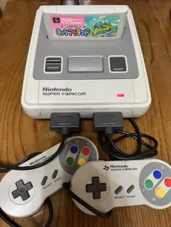 スーパーファミコン 本体 コントローラー2個 ゲームソフト付き