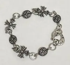 シルバー 花モチーフ ブレスレット