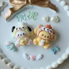 ポチャッコ ポムポムプリン×ダッフィーアンドフレンズ ネイルパーツ