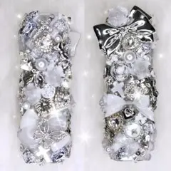 IQOSイルマワンデコケース量産型地雷ホワイト×シルバー