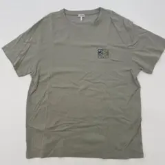 LOEWE アナグラム 刺繍 ロゴTシャツS ダークグリーン - メルカリ