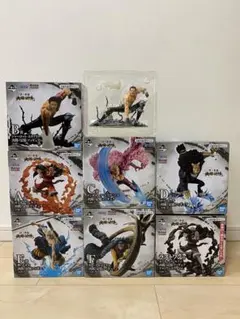 ワンピース　一番くじ　決闘ノ記憶　フィギュア　ルフィ　ルッチ　カタクリ　エネル