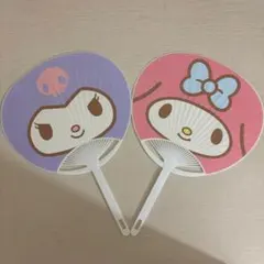 宇佐美 クロミ ・マイメロ うちわ