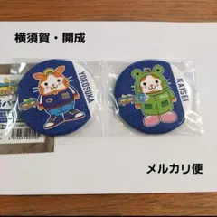 横浜DeNAベイスターズ ご当地 スターマン缶バッジ 横須賀 開成 2枚