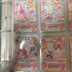 劇場版アイカツ　シュガーリボンコーデ シュガーライトコーデ　アイカツカード