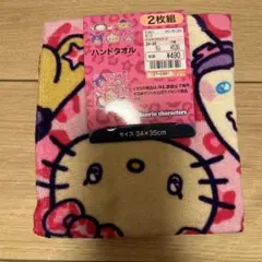 Sanrioキャラクター　ギャル日焼け　ハンドタオル２枚組