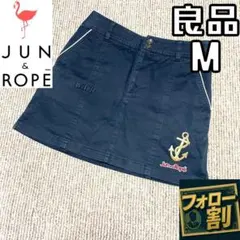 【フォロー割】 良品 ジュンアンドロぺ ゴルフスカート Mサイズのサムネイル