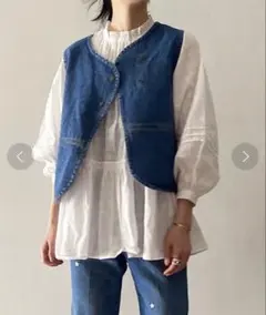 FREAK'S STORE 2WAYデニムベスト