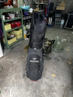 TourStage 黒 キャディバッグ フード付き