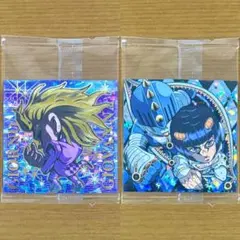 ジョジョシールウエハース5部2 SRブチャラティ SECジョルノ 2枚セット