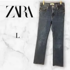 【春夏SALE】ZARA WOMAN スリムストレートデニム EUR40 L相当