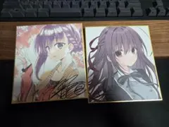 サクラノ刻　サクラノ詩　ミニ色紙 サクラノ刻 サクラノ詩 ミニ色紙 鳥谷真琴 御桜稟｜Yahoo!フリマ（旧