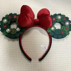 ディズニー クリスマスリースカチューシャ