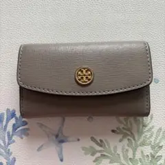【中古】TORY BURCH キーケース グレージュのサムネイル