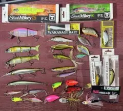バス釣り引退セットベロ120 ジョイクロ サムポッパー ヒラトップ