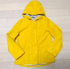 GAP KIDS/ギャップ レインコート イエロー 130cm　ボーダー裏地付きのサムネイル