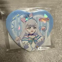 キュアニャミー　ホログラムハート缶バッジ　わんだふるぷりきゅあ