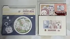 S*O様 ①ちいかわ ピースシール（カメラ）+ ②ちいかわ ミニレターセット