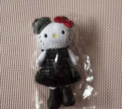 新品ハローキティ マスコット ぬいぐるみ ツイード キーホルダー15cm