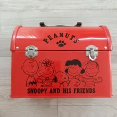 PEANUTS スヌーピー 小物入れ レッド