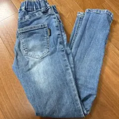branshes デニムブルー スキニーパンツ 130