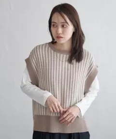 ikka ニットベストのサムネイル
