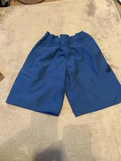QUIKSILVER 青 サーフパンツ ポケット付き　120