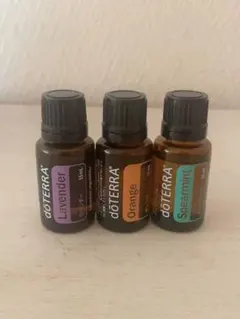 【正規品・新品未開封】 doTERRA ラベンダー・オレンジ・スペアミントのサムネイル
