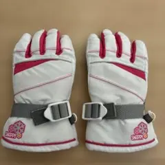 【ゼビオ購入】SNAPPY キッズ スノーグローブ 手袋 120-130 ピンク