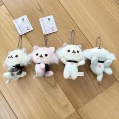 新品　コリラックマ　キャット 全4種　マスコットキーチェーン ぬいぐるみ　猫