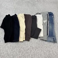 西松屋 ユニクロ GAP パンツ 長ズボン 70-90cm 8点セット まとめ