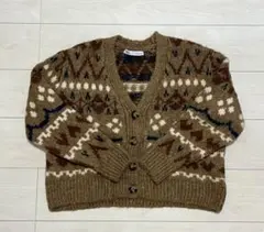 ZARA  ニットカーディガン