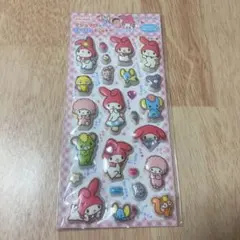 希少 マイメロ ケース入りレターセット イチゴ シール 1997 平成レトロ