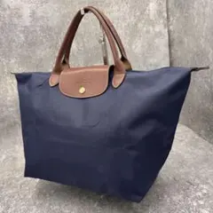 Longchamp Le Pliage Original M Navy Tote
