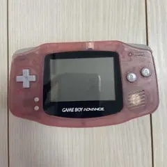 ゲームボーイアドバンス 本体 クリアピンク　おまけ付き