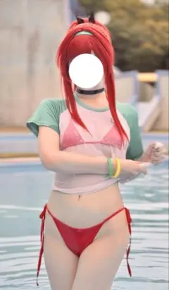 勝利の女神：NIKKE ラピ 水着 コスプレ 歪萌舎 レッドフード - メルカリ