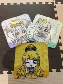 ひみつのアイプリ　タオルハンカチ　3枚