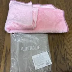【新品 未使用】CLINIQUEオリジナル ブランケット ピンク