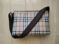 BURBERRY バーバリー シャドーホース ノバチェック ショルダーバッグ