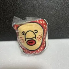 こびとづかん　スクエアポーチ3 イチゴクレナイ