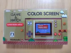 【動作確認済】ゲーム＆ウオッチ スーパーマリオブラザーズ（外箱付き）
