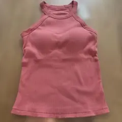 UNIQLO ピンク ホルターネックブラタンクトップ M