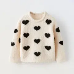 ZARA キッズ ベビー ハートニット セーター 92cm 90cmザラ