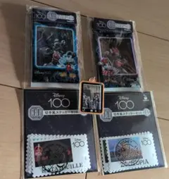 ディズニー100　ハッピーくじ　アクリルチャーム　5点セット