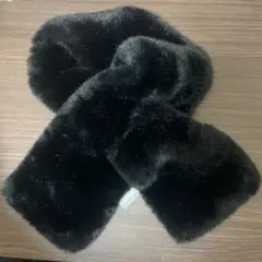 INGNI マフラー ファー ブラック 黒 新品未使用