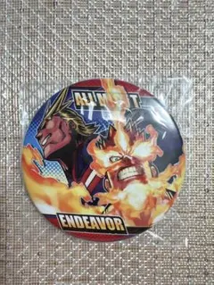 ヒロアカ オールマイト エンデヴァー 缶バッジ