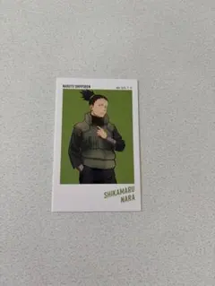 NARUTO シカマル ベースヤードトーキョー トレーディングアートステッカー