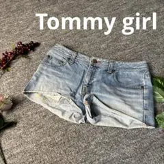 Tommy girl トミーガール　ショーパン　短パン　デニム　ブルー　M