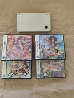 ニンテンドーDSill +電源コード+風来のシレン4個セット+SDカード2Gb