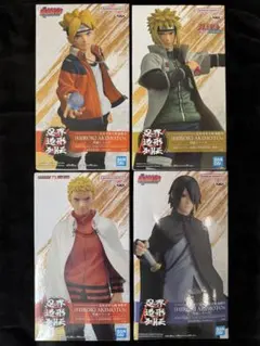NARUTO 忍界造形列伝 ボルト ミナト ナルト サスケ クシナ フィギュア